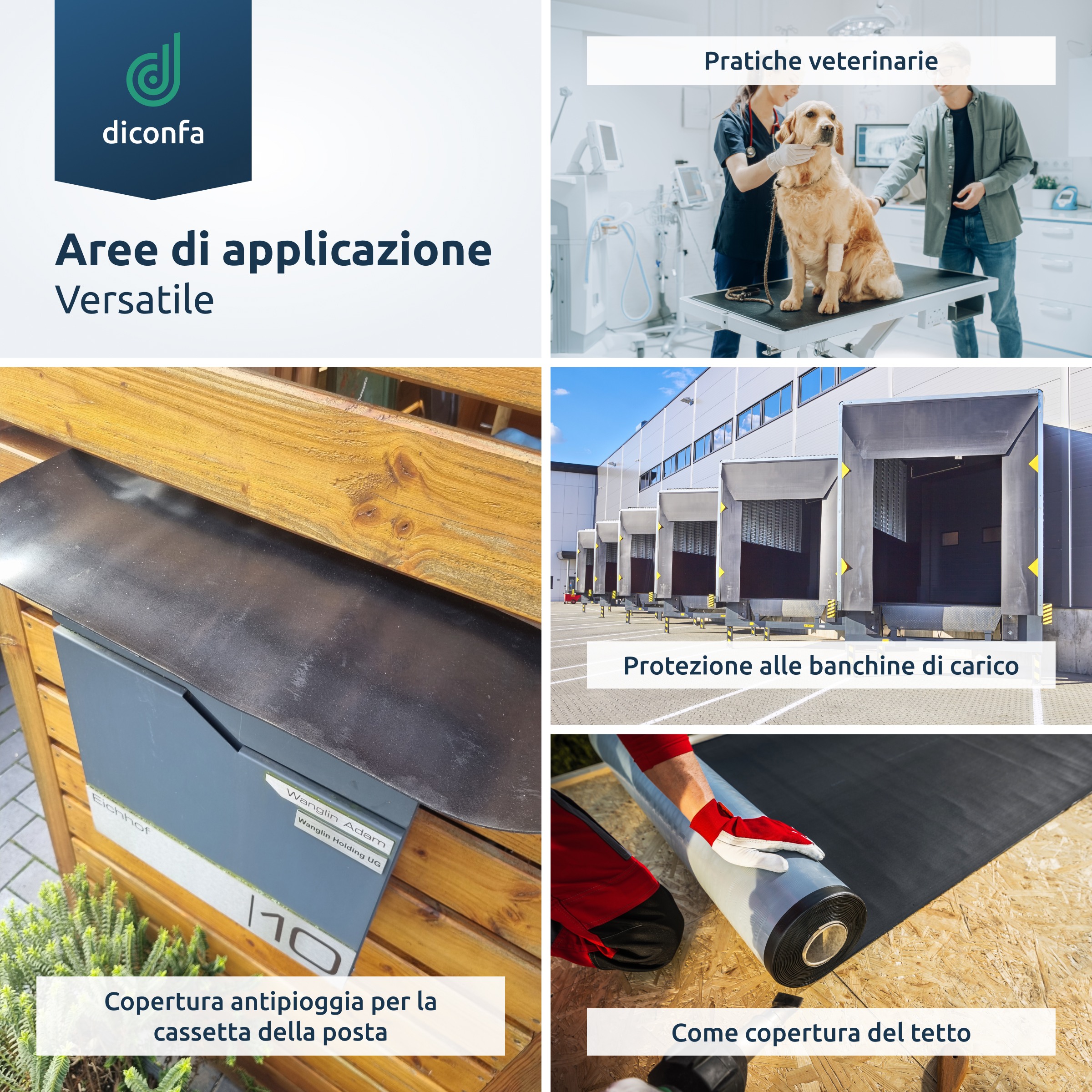 Tappetino in gomma EPDM su misura