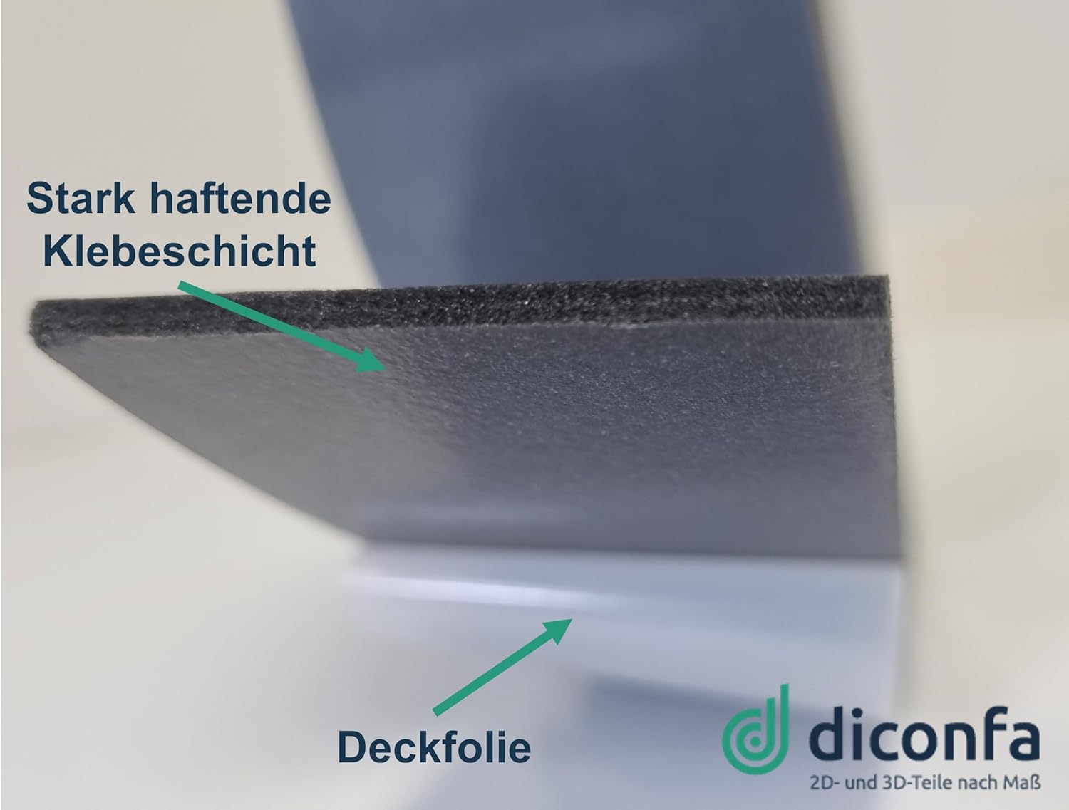 diconfa Dachfenster Dichtung grau nach Maß - kompatibel mit VELUX 
