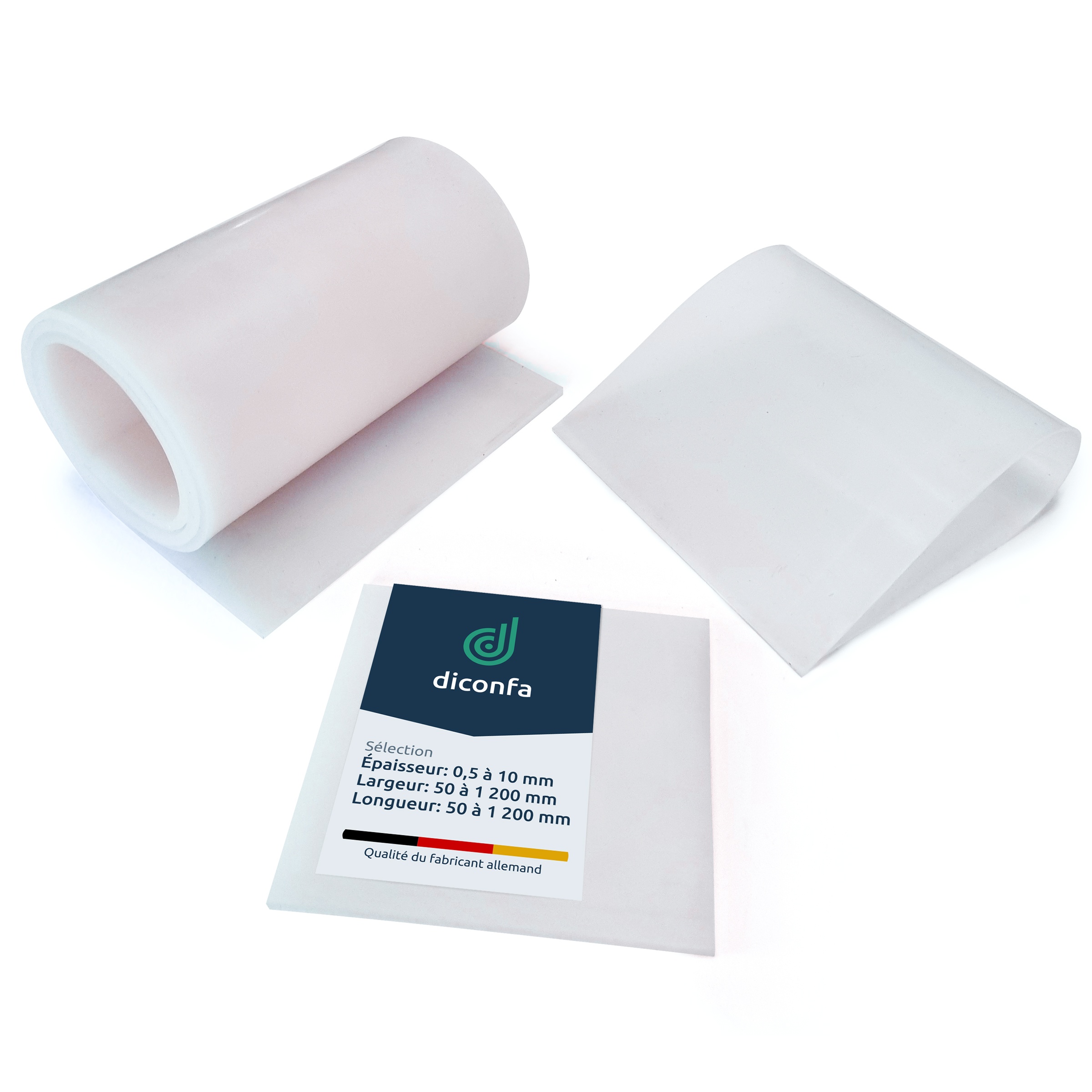 Plaque en silicone diconfa sur mesure