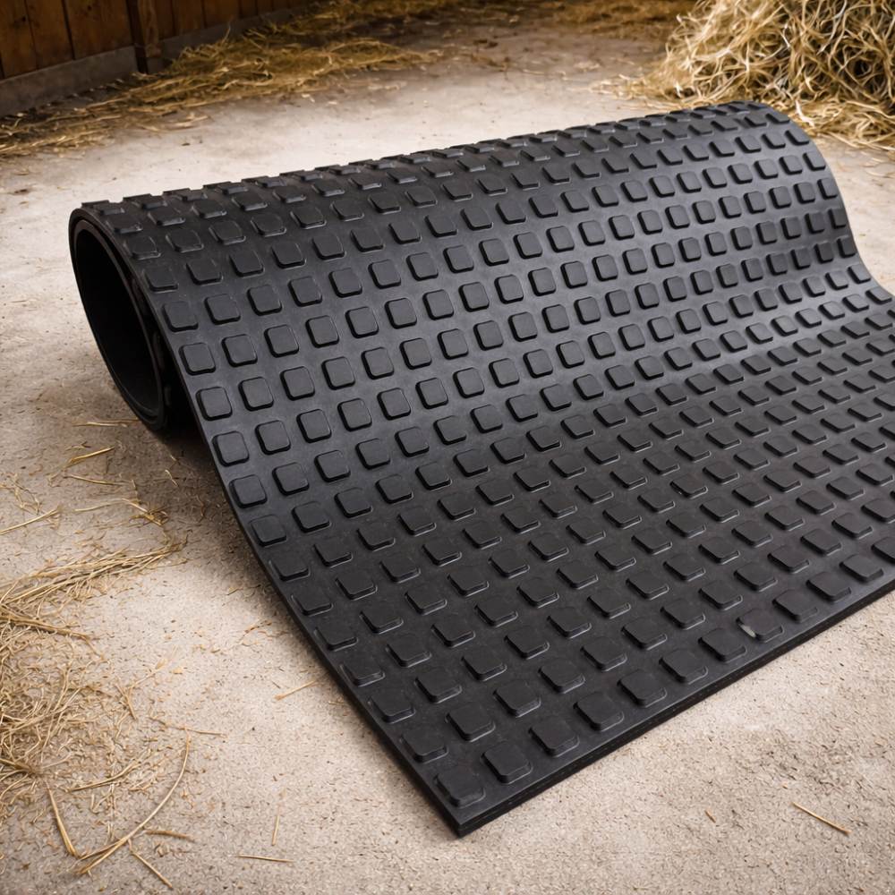 Klotzmatte ideal für Pferdestall