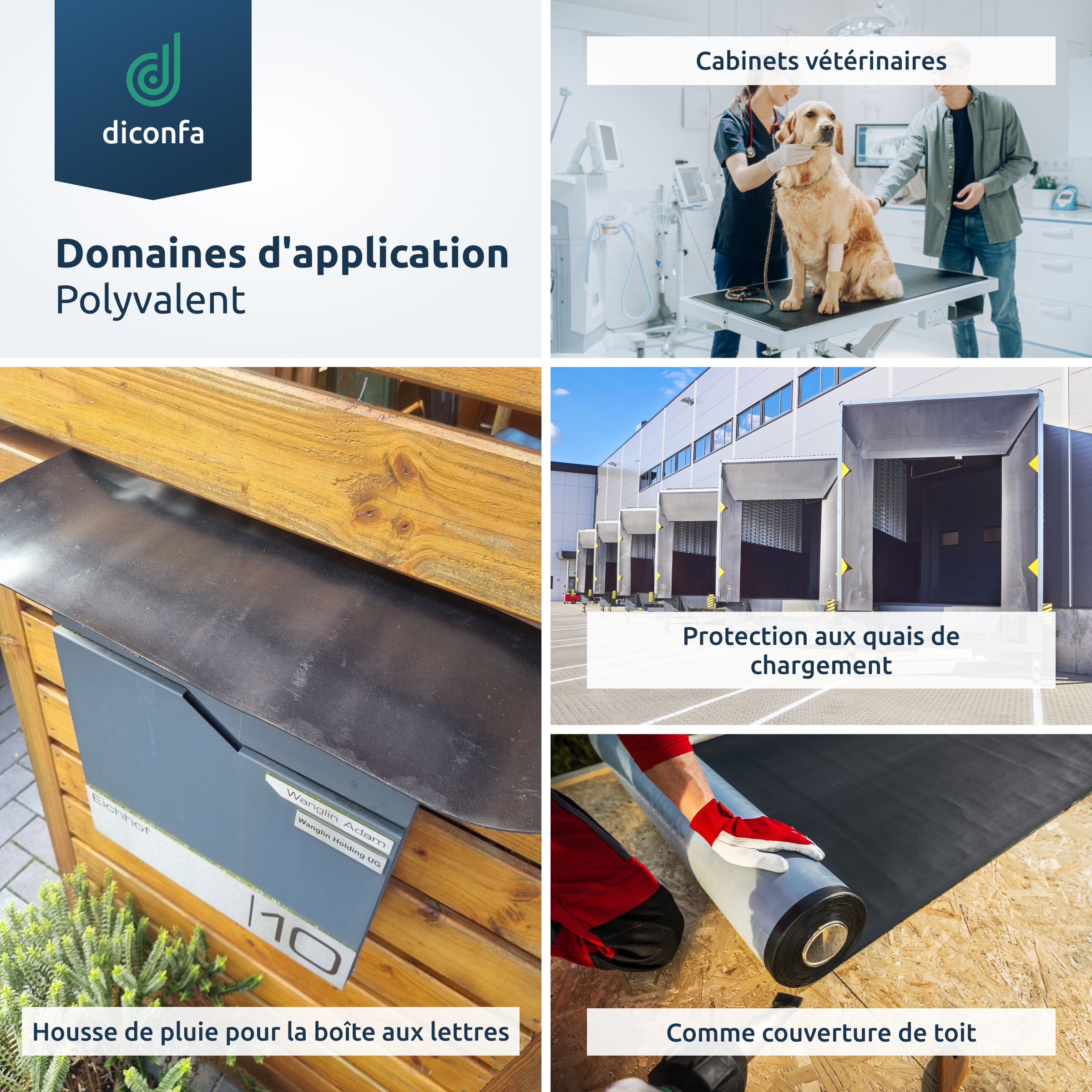 tapis en caoutchouc EPDM sur mesure