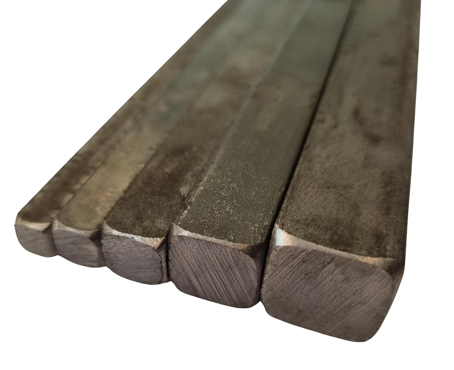 diconfa Vierkant Stahl S235JR ST37-8 x 8mm, 100mm (0,1m) lang - LÄNGE: 10mm bis 2000mm - GRÖßE: 5 x 5 mm bis 30 x 30 mm - Quadratstahl Vierkant-eisen Stahlprofil Eisenprofil entgratet