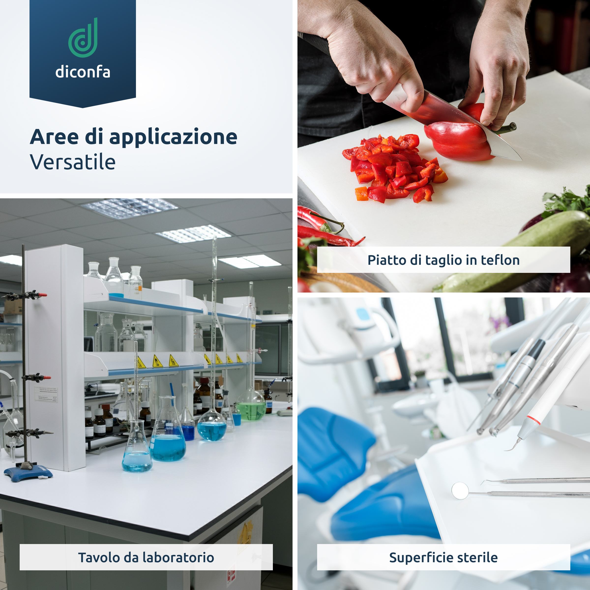 Piastra in Teflon PTFE su misura