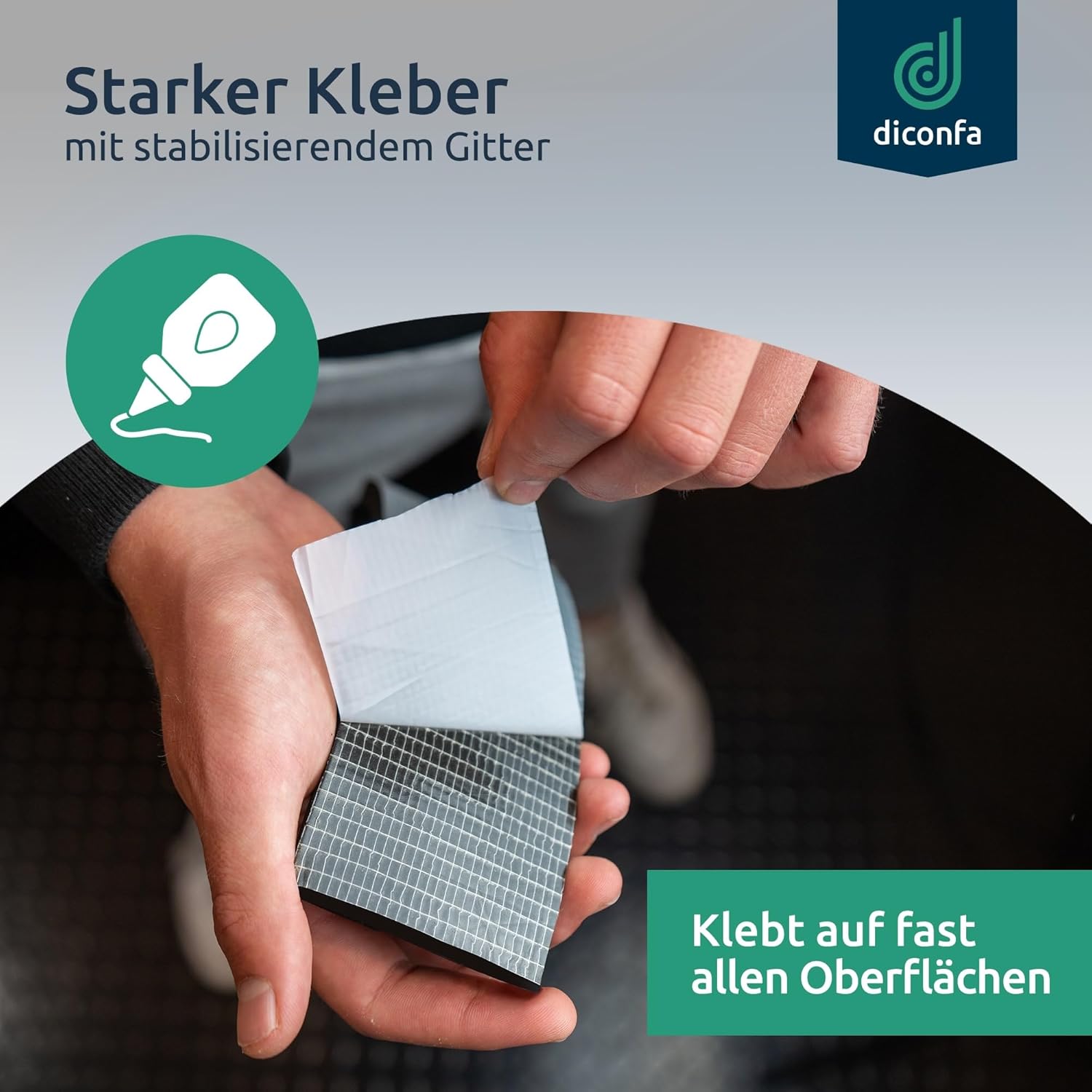 diconfa EPDM Zellkautschuk Dichtungsband selbstklebend