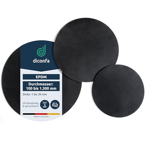 diconfa RUNDE Gummimatte PROFILINE - EPDM - nach Maß diconfa RUNDE Gummimatte PROFILINE - EPDM - nach Maß