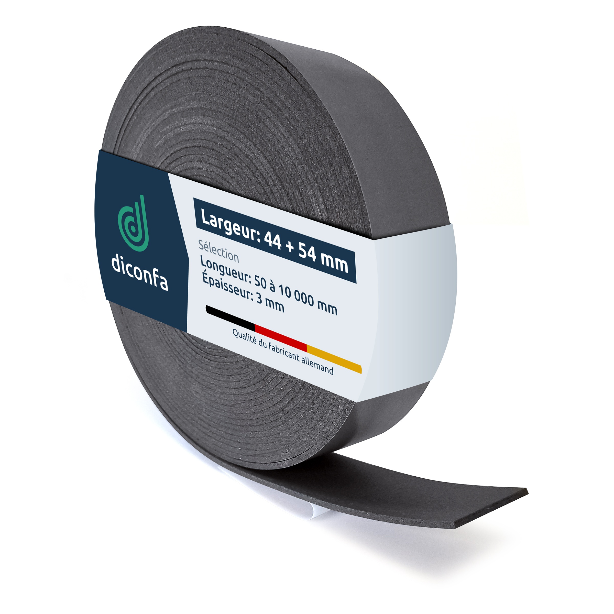Joint pour fenêtre de toit diconfa gris sur mesure - compatible avec VELUX 