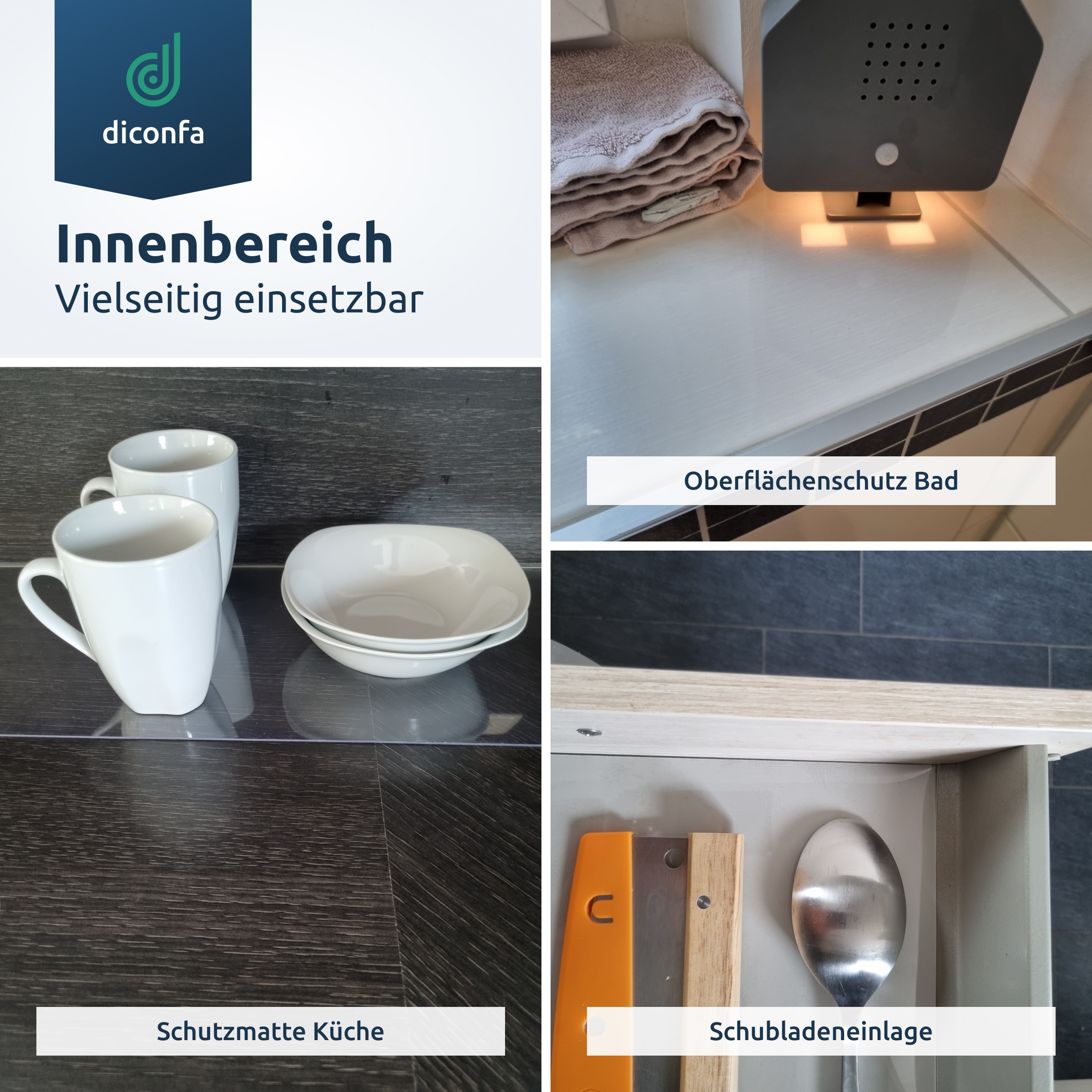 diconfa PVC-Streifen glasklar nach Maß diconfa PVC-Streifen glasklar nach Maß