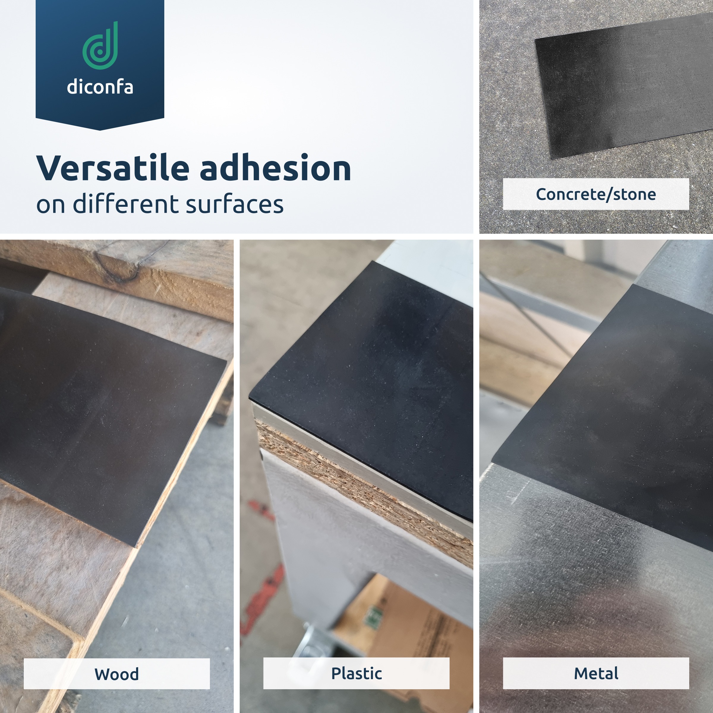 self-adhesive rubber strips made to measure