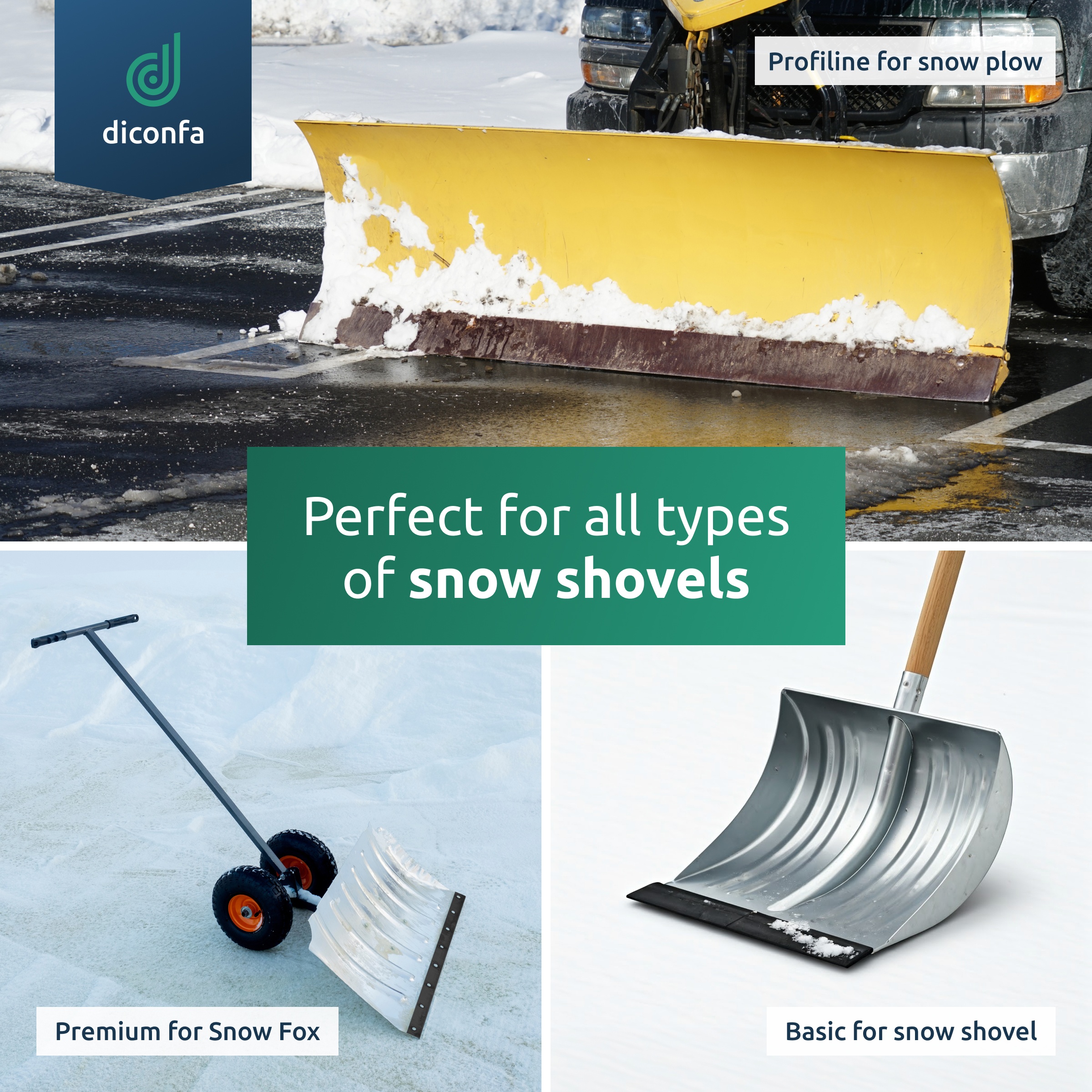 diconfa Scraper Blade Profiline - made to measure diconfa Scraper Blade Profiline - made to measure