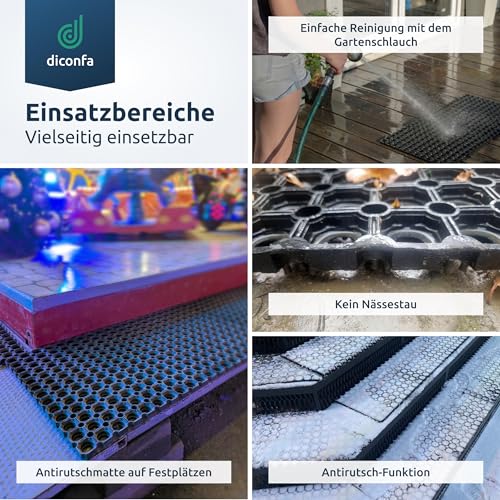 diconfa Ringgummimatte 22 mm stark nach Maß