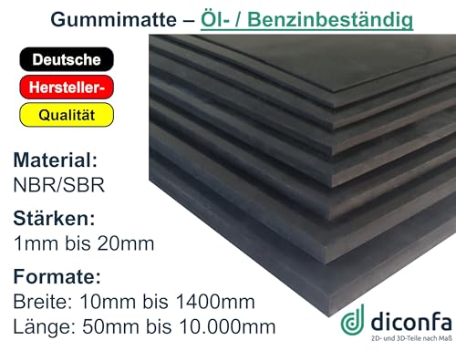 diconfa Gummimatte SBR nach Maß