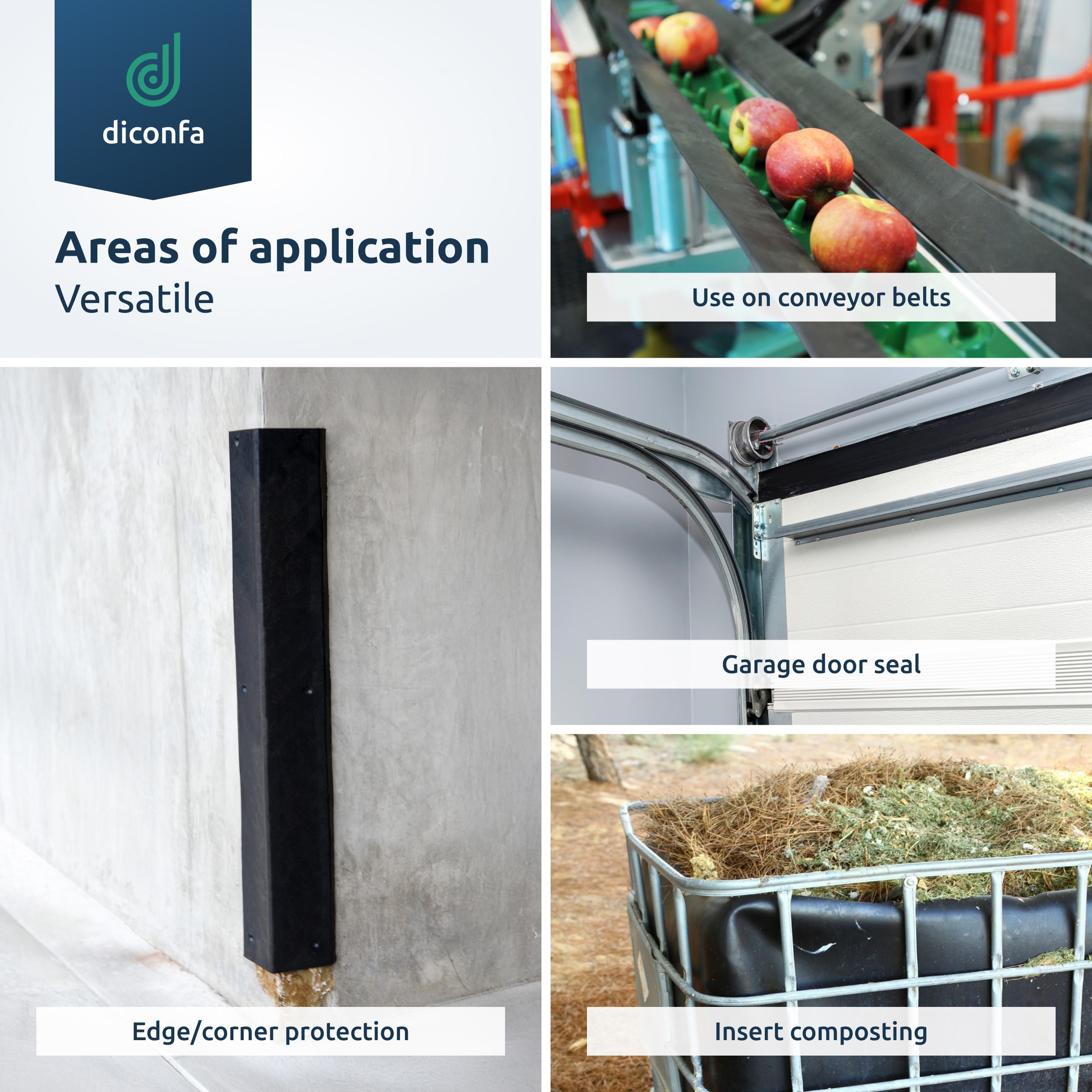 diconfa rubber strips made to measure