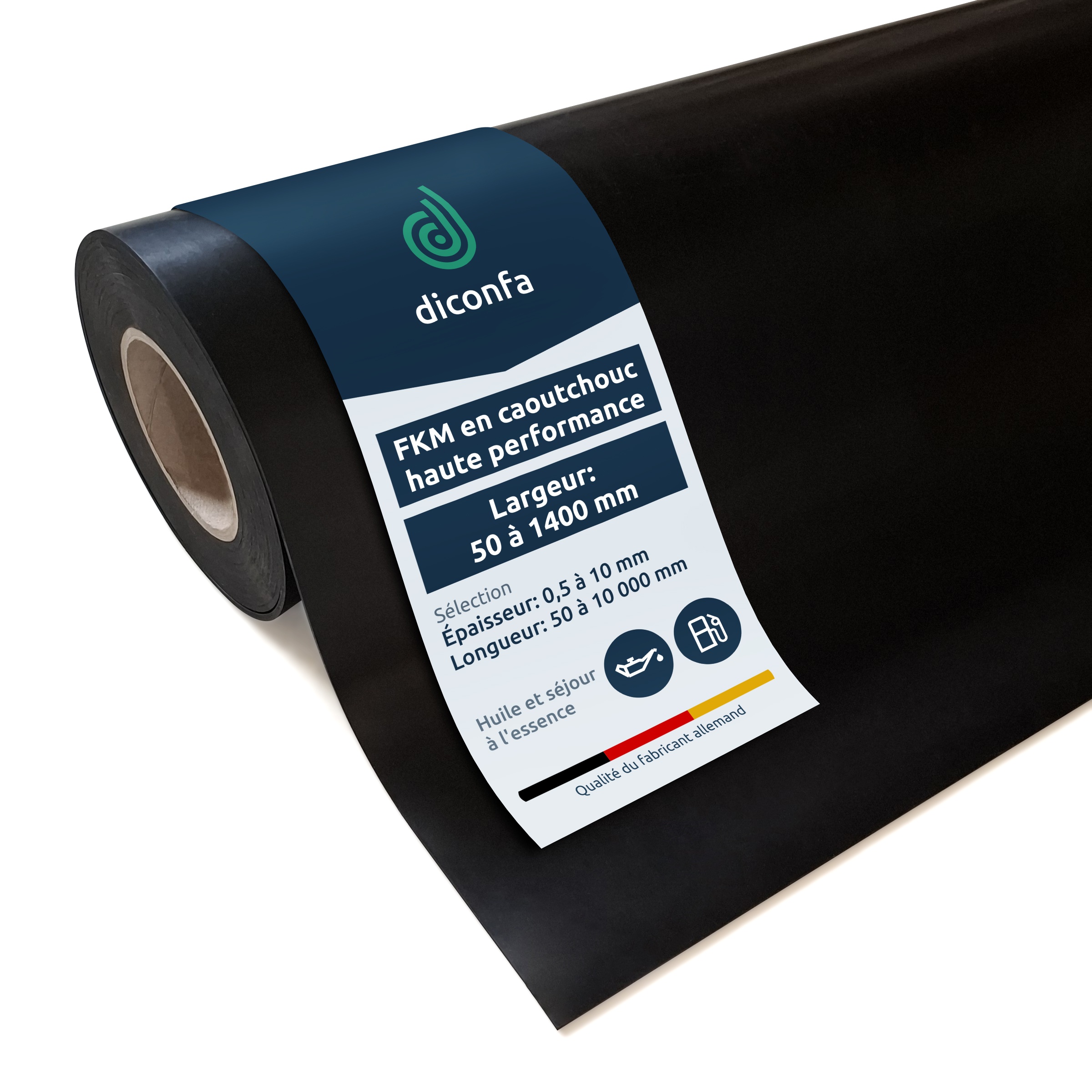 Tapis en caoutchouc FKM sur mesure diconfa