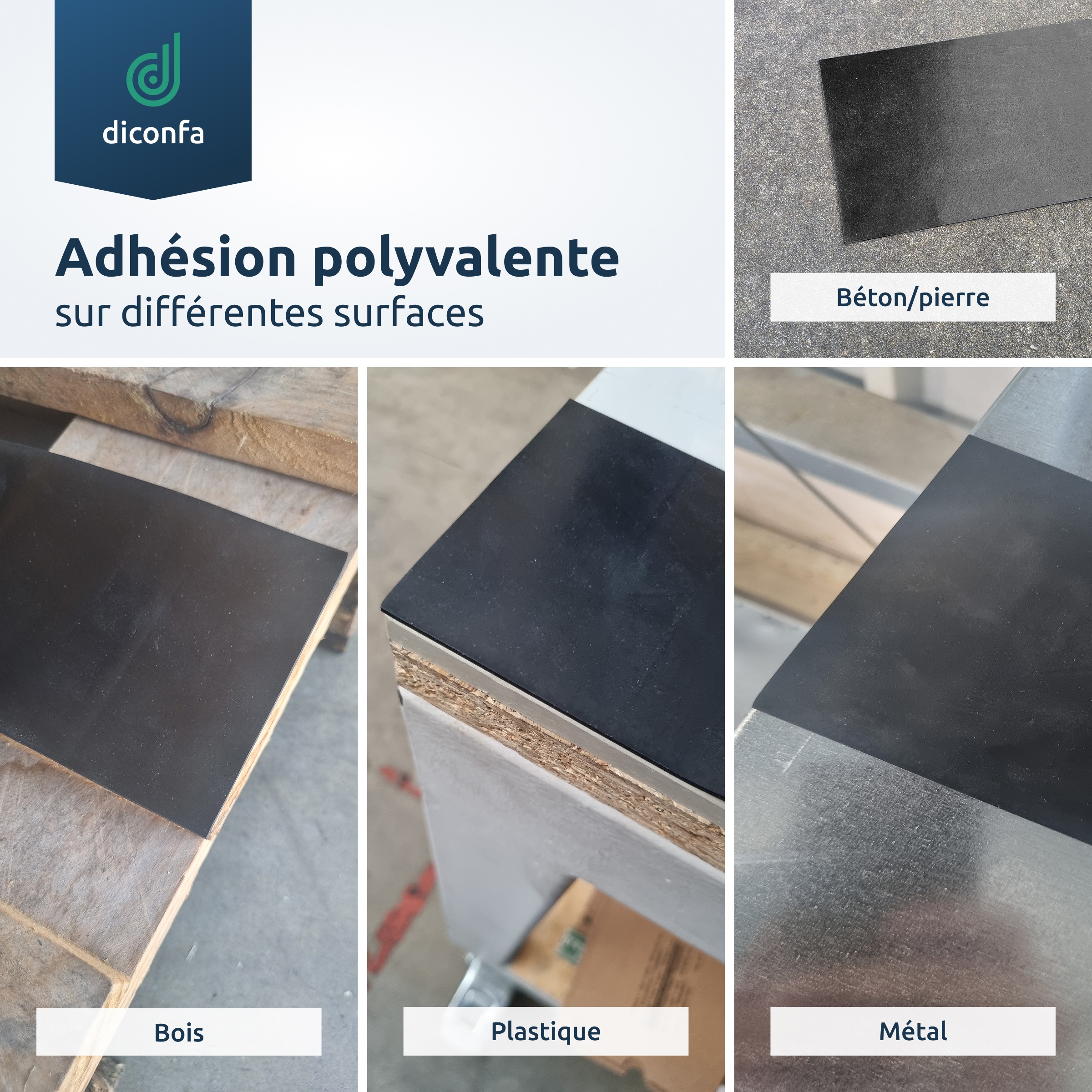 bande de caoutchouc auto-adhésive sur mesure