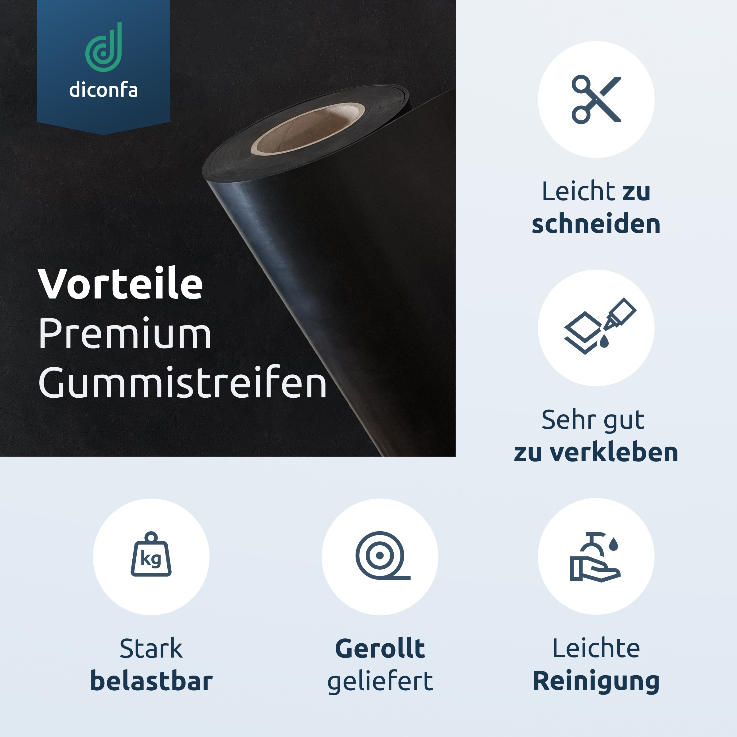 Gummimatte NBR/SBR ölbeständig - nach Maß