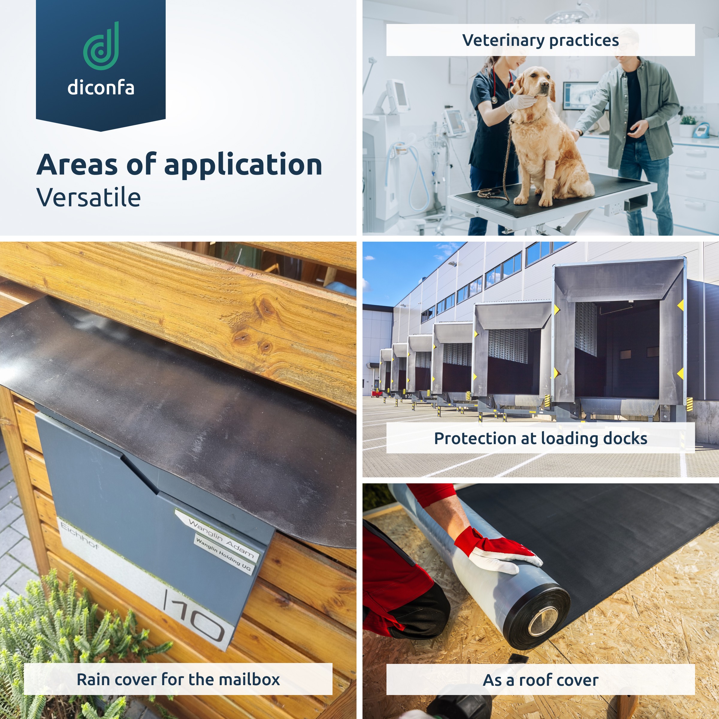 EPDM rubber mat - made to measure