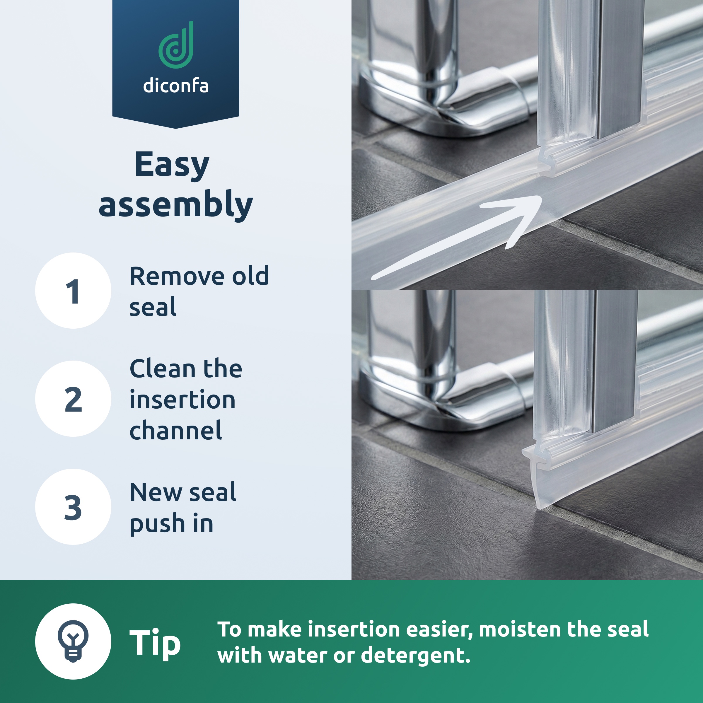 PVC Insert Seal 6 mm Wide