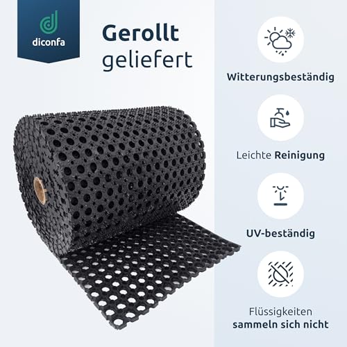 diconfa Ringgummimatte 22 mm stark nach Maß